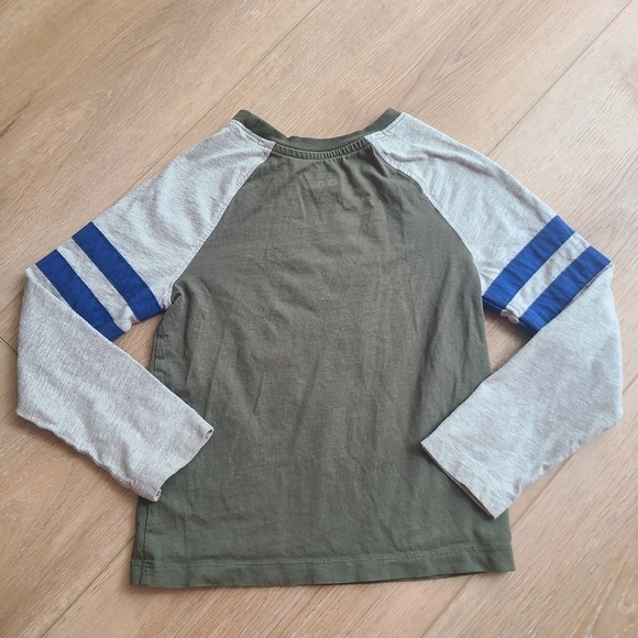 Set of Lands' End Long XS 4/5 sleeve t-shirts & navy casual pants GUC - Picture 6 of 16
